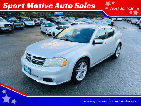 2011 Dodge Avenger for sale at Sport Motive Auto Sales in Seattle WA