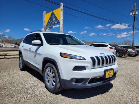 2016 Jeep Cherokee for sale at Auto Depot in Carson City NV