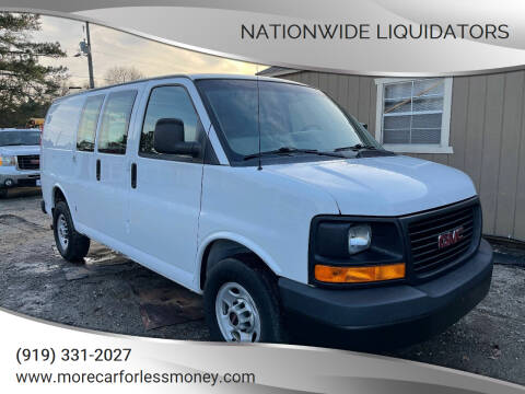 2016 GMC Savana for sale at Nationwide Liquidators in Angier NC
