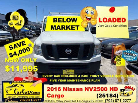 2016 Nissan NV