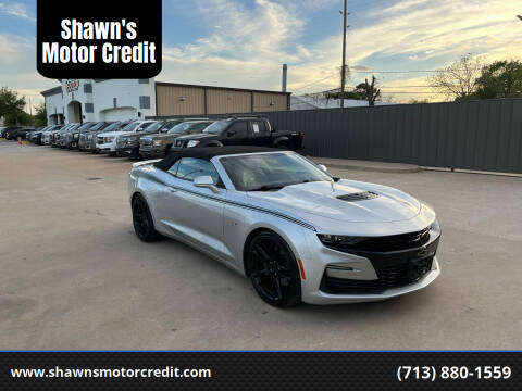2019 Chevrolet Camaro for sale at Shawn's Motor Credit in Houston TX