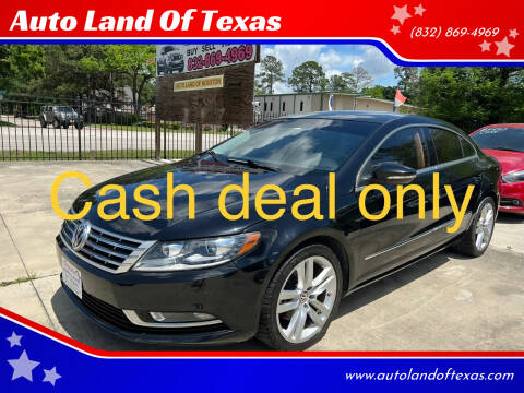 2014 Volkswagen CC for sale at Auto Land Of Texas in Cypress TX