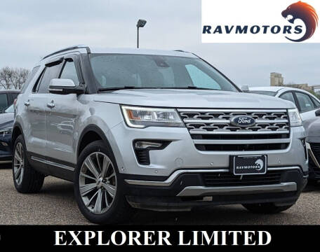 2018 Ford Explorer for sale at RAVMOTORS- Burnsville in Burnsville MN
