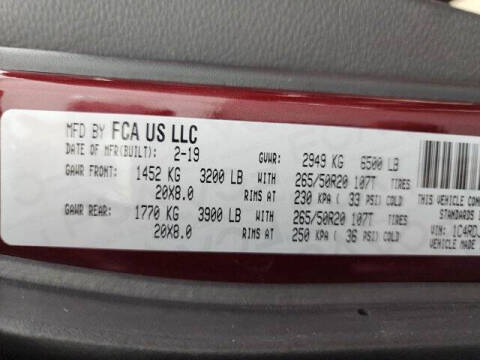 2019 Dodge Durango Citadel