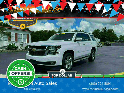 2015 Chevrolet Tahoe for sale at Rock 'N Roll Auto Sales in West Columbia SC