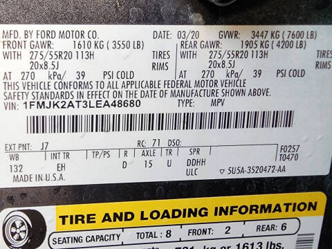 2020 Ford Expedition MAX Limited