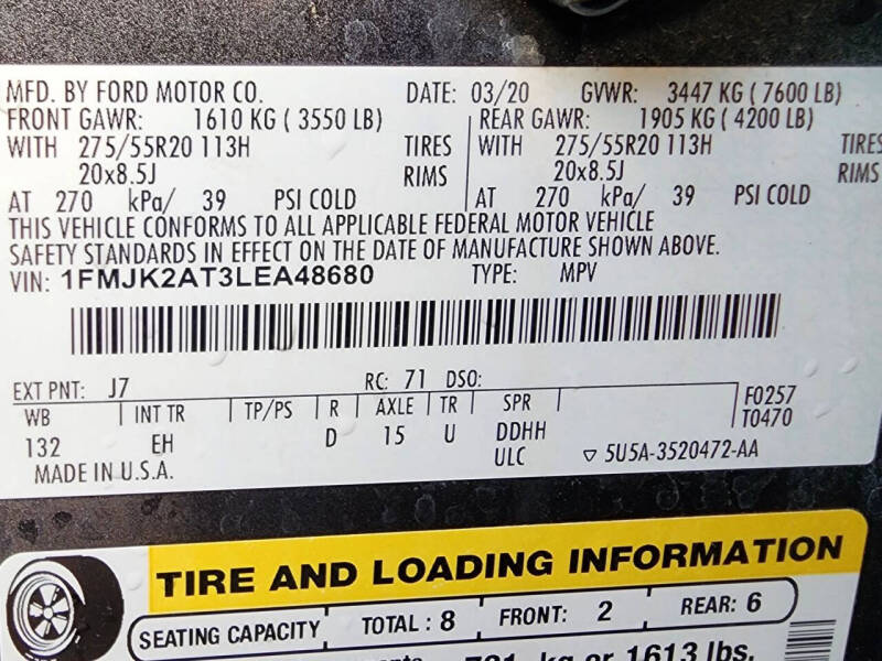 2020 Ford Expedition MAX Limited