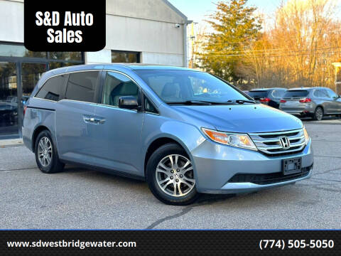 2013 Honda Odyssey for sale at S&D Auto Sales in West Bridgewater MA