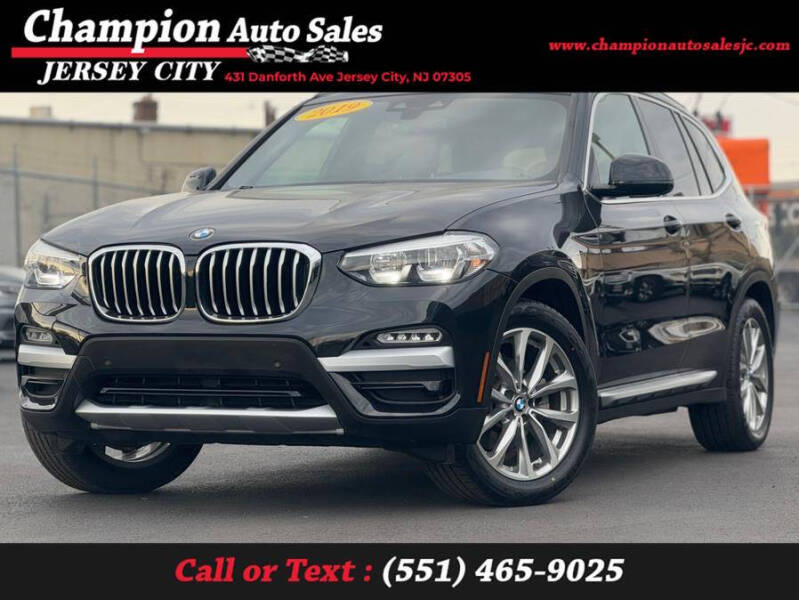 2019 BMW X3 for sale at CHAMPION AUTO SALES OF JERSEY CITY in Jersey City NJ
