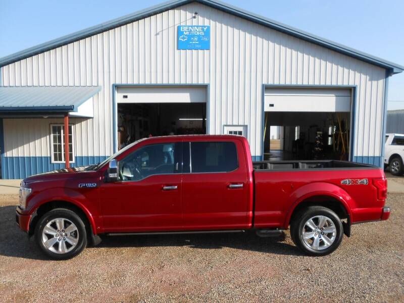 2018 Ford F-150 for sale at Benney Motors in Parker SD