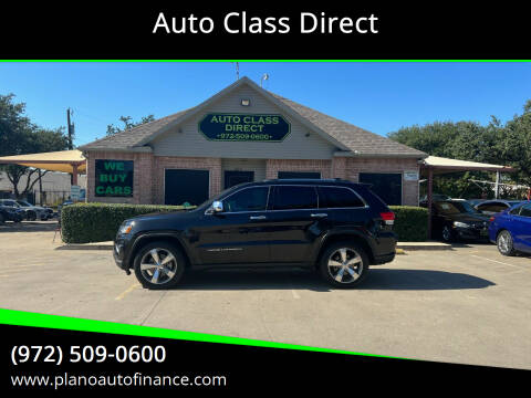 2015 Jeep Grand Cherokee for sale at Auto Class Direct in Plano TX