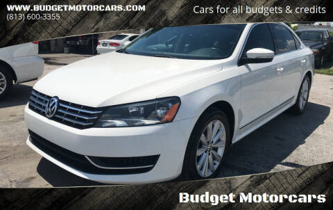 2013 Volkswagen Passat for sale at Budget Motorcars in Tampa FL