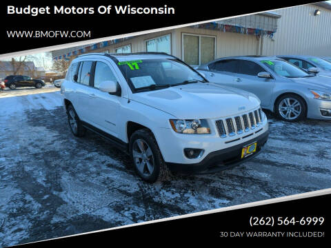 2017 Jeep Compass for sale at Budget Motors of Wisconsin in Racine WI