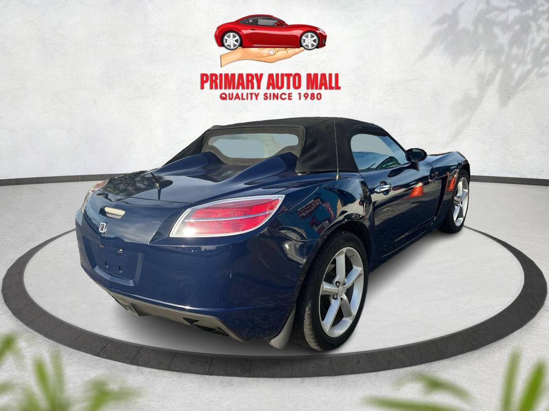 2009 Saturn SKY for sale at Primary Auto Mall in Fort Myers, FL