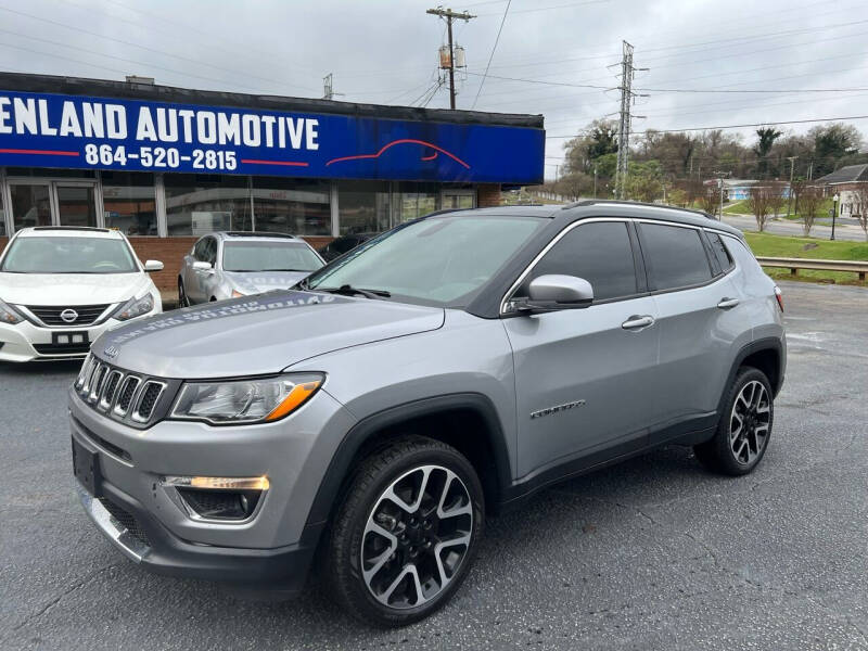 2017 Jeep Compass for sale at Penland Automotive Group in Laurens SC