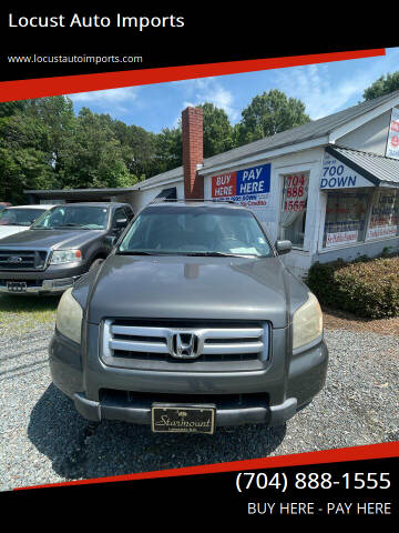 2008 Honda Pilot for sale at Locust Auto Imports in Locust NC