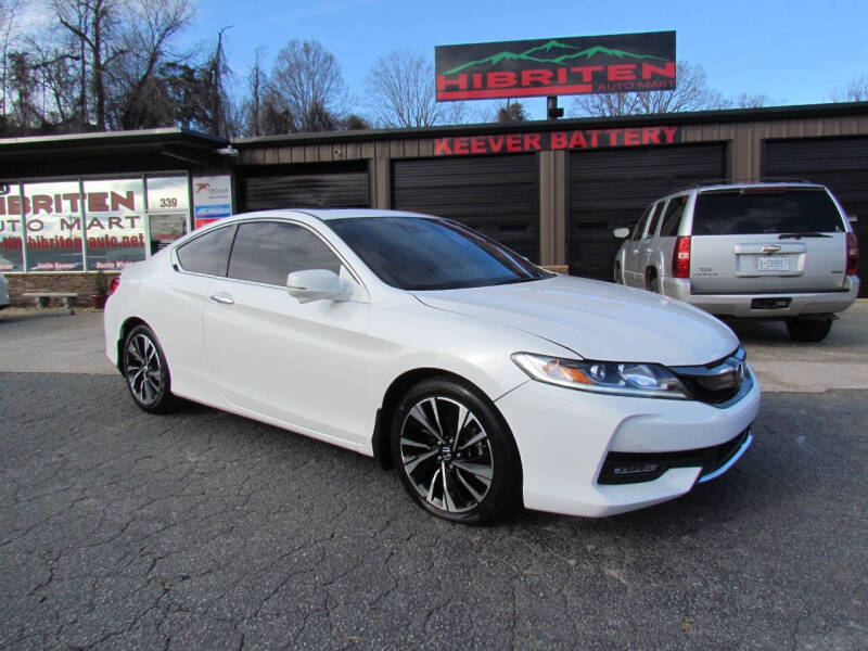 2017 Honda Accord for sale at Hibriten Auto Mart in Lenoir NC