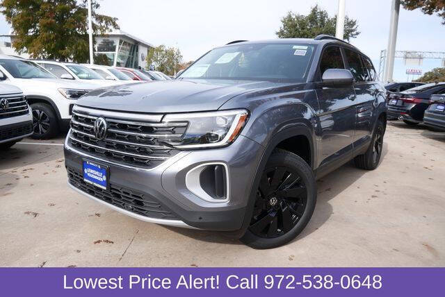 Used 2025 Volkswagen Atlas SE w/Tech with VIN 1V2JR2CA0SC515669 for sale in Lewisville, TX