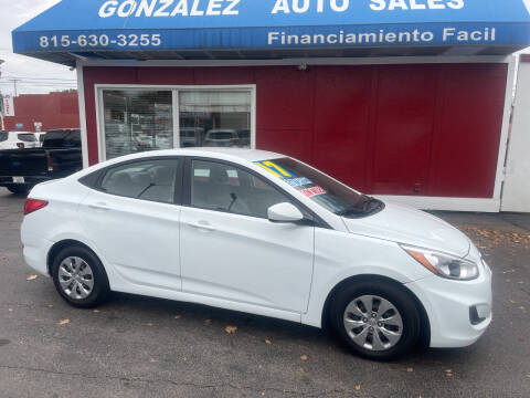 2017 Hyundai Accent for sale at Gonzalez Auto Sales in Joliet IL