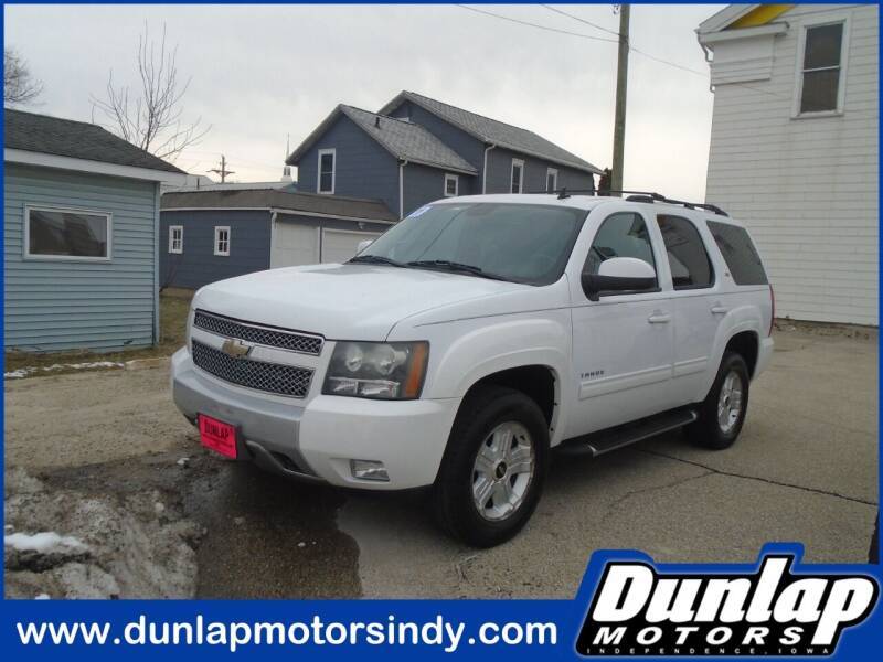 2011 Chevrolet Tahoe for sale at DUNLAP MOTORS INC in Independence IA