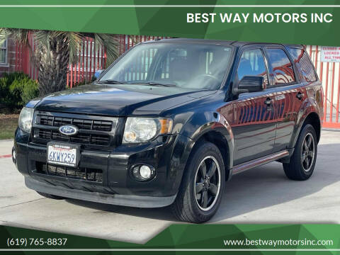 2010 Ford Escape for sale at BEST WAY MOTORS INC in San Diego CA