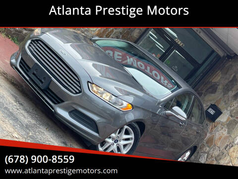 2013 Ford Fusion for sale at Atlanta Prestige Motors in Decatur GA