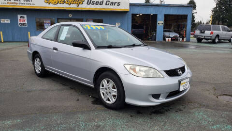 2005 Honda Civic for sale at Good Guys Used Cars Llc in East Olympia WA