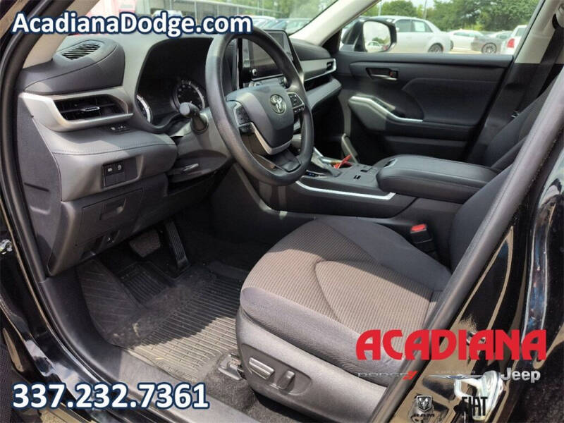 Used 2023 Toyota Highlander L with VIN 5TDKDRAH4PS000662 for sale in Lafayette, LA