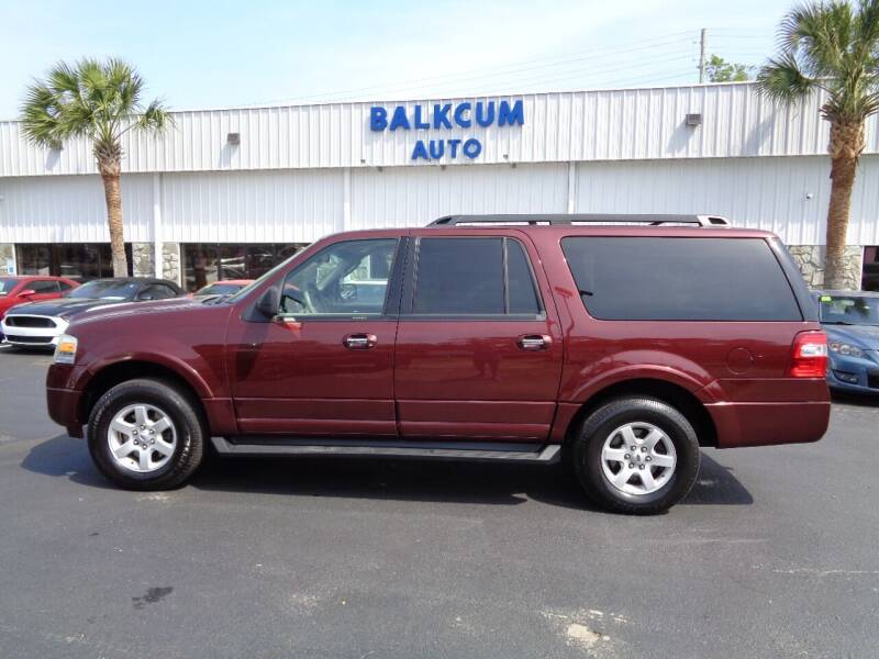 2010 Ford Expedition EL for sale at BALKCUM AUTO INC in Wilmington NC