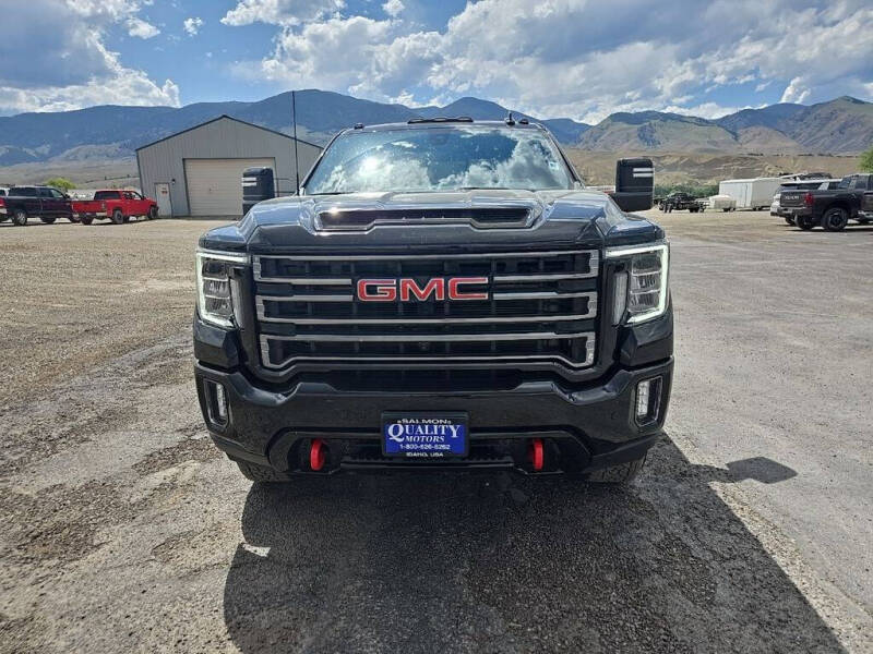 Used 2023 GMC Sierra 2500HD AT4 with VIN 1GT19PEY8PF224142 for sale in Salmon, ID