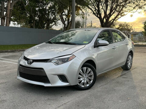 2016 Toyota Corolla for sale at Quality Motors Truck Center in Miami FL