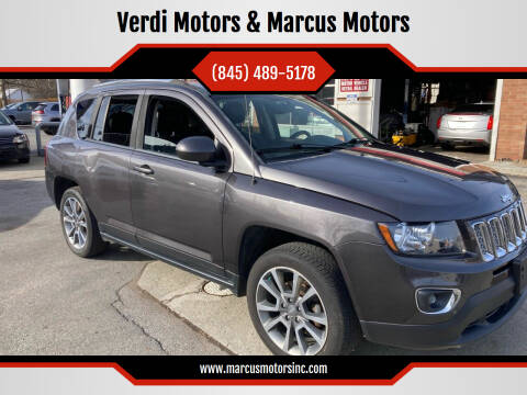 2016 Jeep Compass for sale at Verdi Motors & Marcus Motors in Pleasant Valley NY