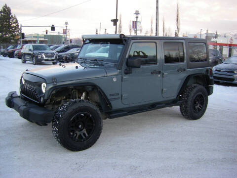 2014 Jeep Wrangler Unlimited for sale at NORTHWEST AUTO SALES LLC in Anchorage AK