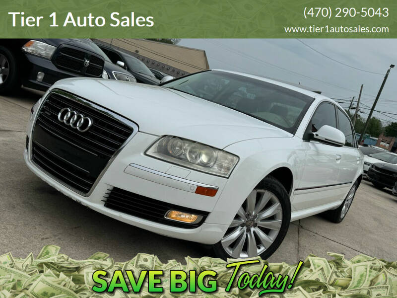 2008 Audi A8 L for sale at Tier 1 Auto Sales in Gainesville GA