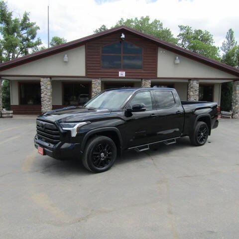 Used 2024 Toyota Tundra Hybrid Limited Nightshade with VIN 5TFWC5EC1RX008128 for sale in Sheridan, WY