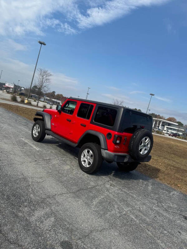 2018 Jeep Wrangler Unlimited Sport