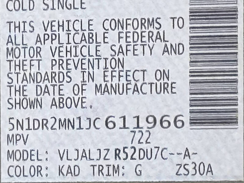 2018 Nissan Pathfinder Platinum