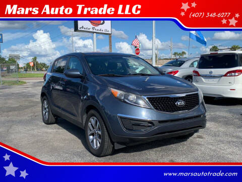 2015 Kia Sportage for sale at Mars Auto Trade LLC in Orlando FL