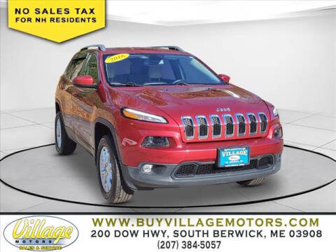 2016 Jeep Cherokee for sale at Village Motors in South Berwick ME