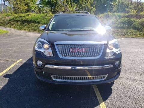 2011 GMC Acadia for sale at KANE AUTO SALES in Greensburg PA