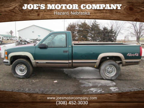 1997 Chevrolet C/K 2500 Series for sale at Joe's Motor Company in Hazard NE