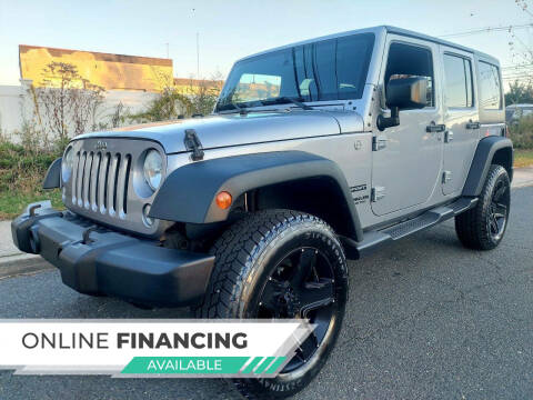 2015 Jeep Wrangler Unlimited for sale at New Jersey Auto Wholesale Outlet in Union Beach NJ