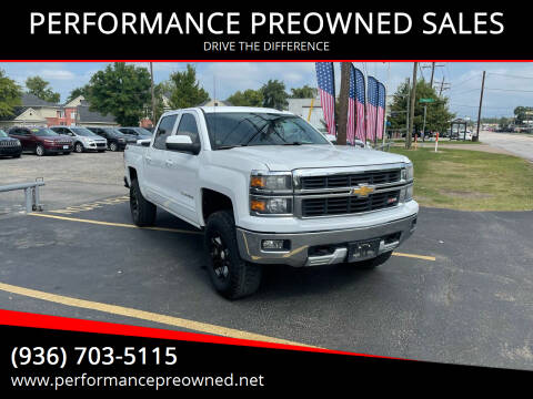 2015 Chevrolet Silverado 1500 for sale at PERFORMANCE PREOWNED SALES in Conroe TX