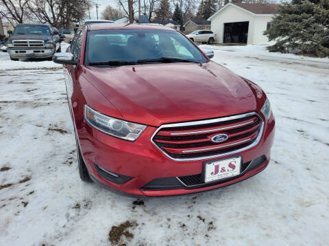 2015 Ford Taurus for sale at J & S Auto Sales in Thompson ND