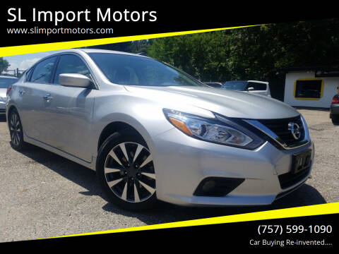 2017 Nissan Altima for sale at SL Import Motors in Newport News VA