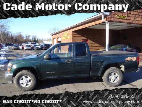 2004 GMC Canyon for sale at Cade Motor Company in Lawrence Township NJ
