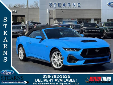 2024 Ford Mustang for sale at Stearns Ford in Burlington NC