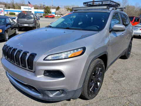 2017 Jeep Cherokee for sale at Ace Auto Brokers in Charlotte NC