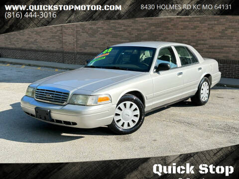 2008 Ford Crown Victoria for sale at Quick Stop Motors in Kansas City MO