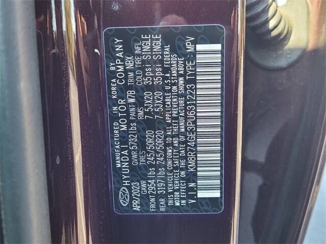 2023 Hyundai Palisade Calligraphy